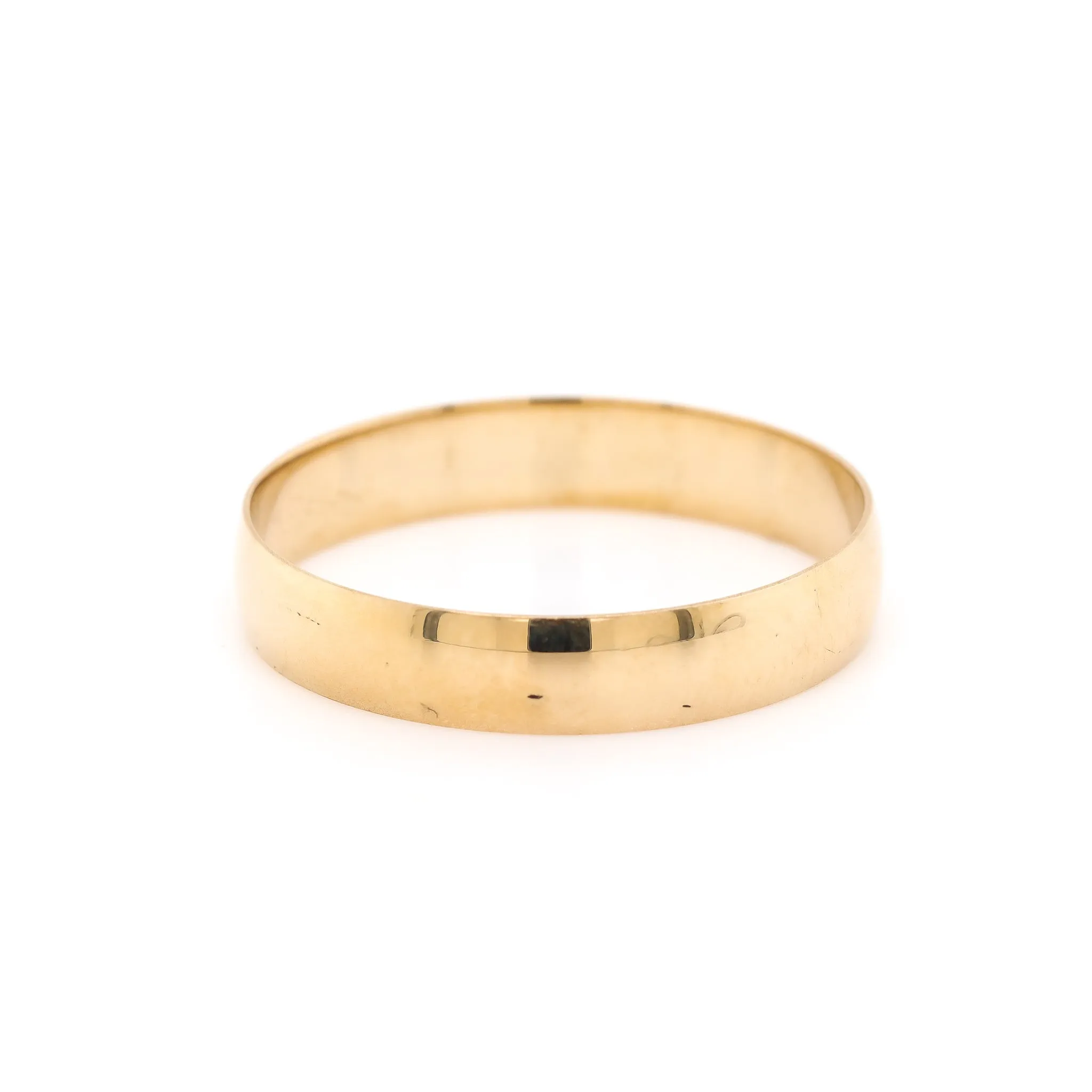 10K Yellow Gold Men's Wedding Band