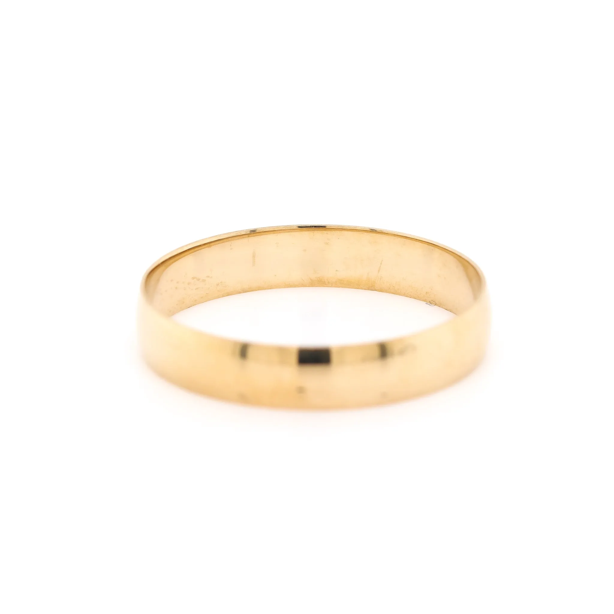 10K Yellow Gold Men's Wedding Band