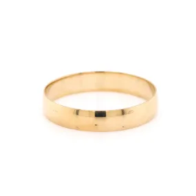 10K Yellow Gold Men's Wedding Band