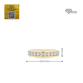 14K Gold 0.75 CTW Diamond Band