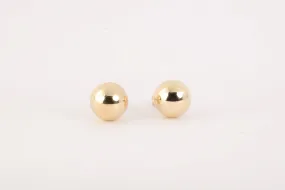 14k Yellow Gold Ball Stud Earrings (0.45g.)