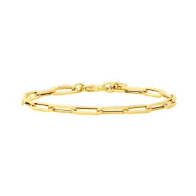 14K Yellow Gold Small Link Bracelet