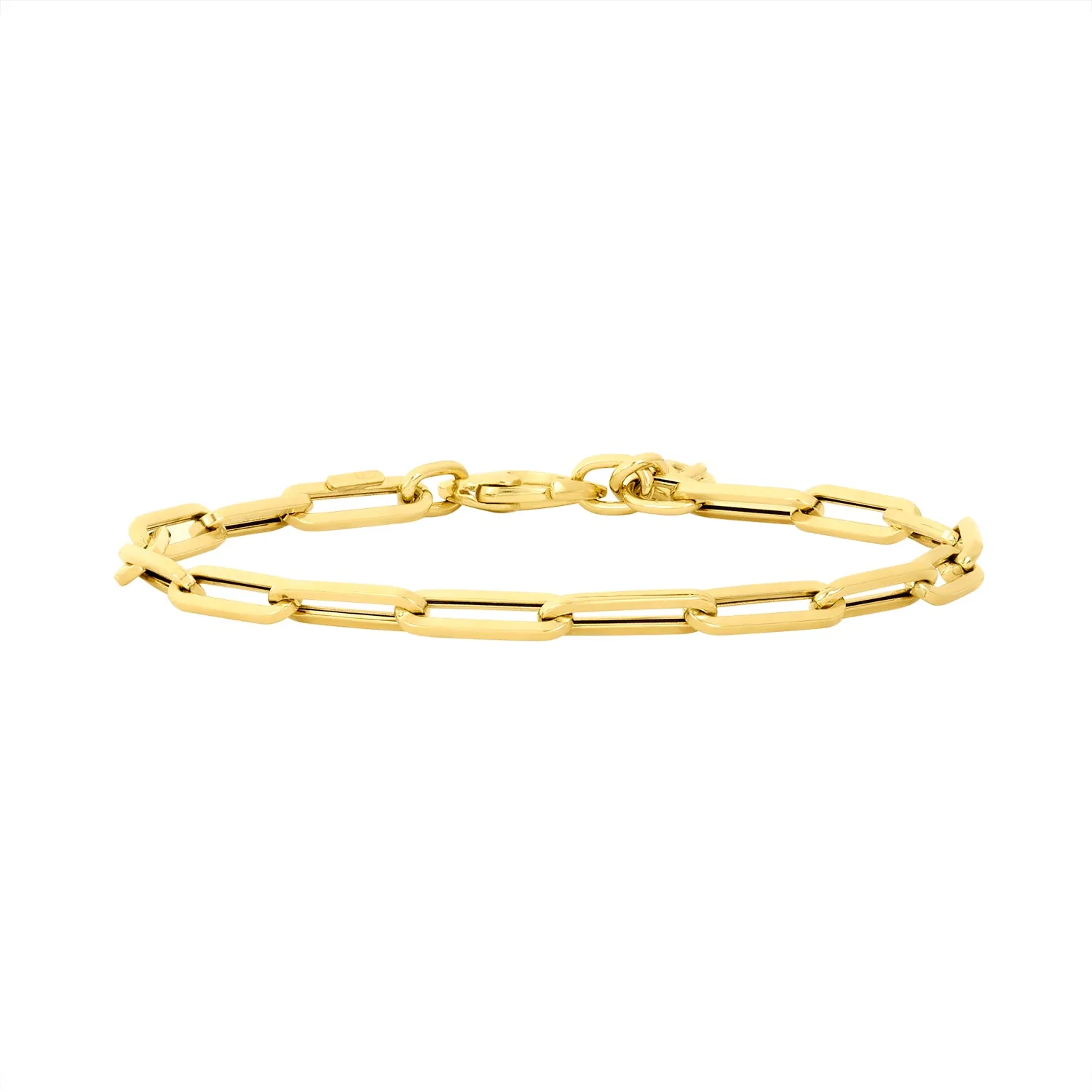 14K Yellow Gold Small Link Bracelet