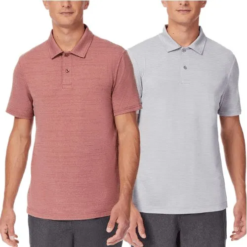 32 Degrees Men's Polo 2-Pack