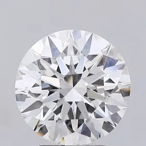 3.45ct ROUND Diamond F VVS2 ID - IGI 621447814