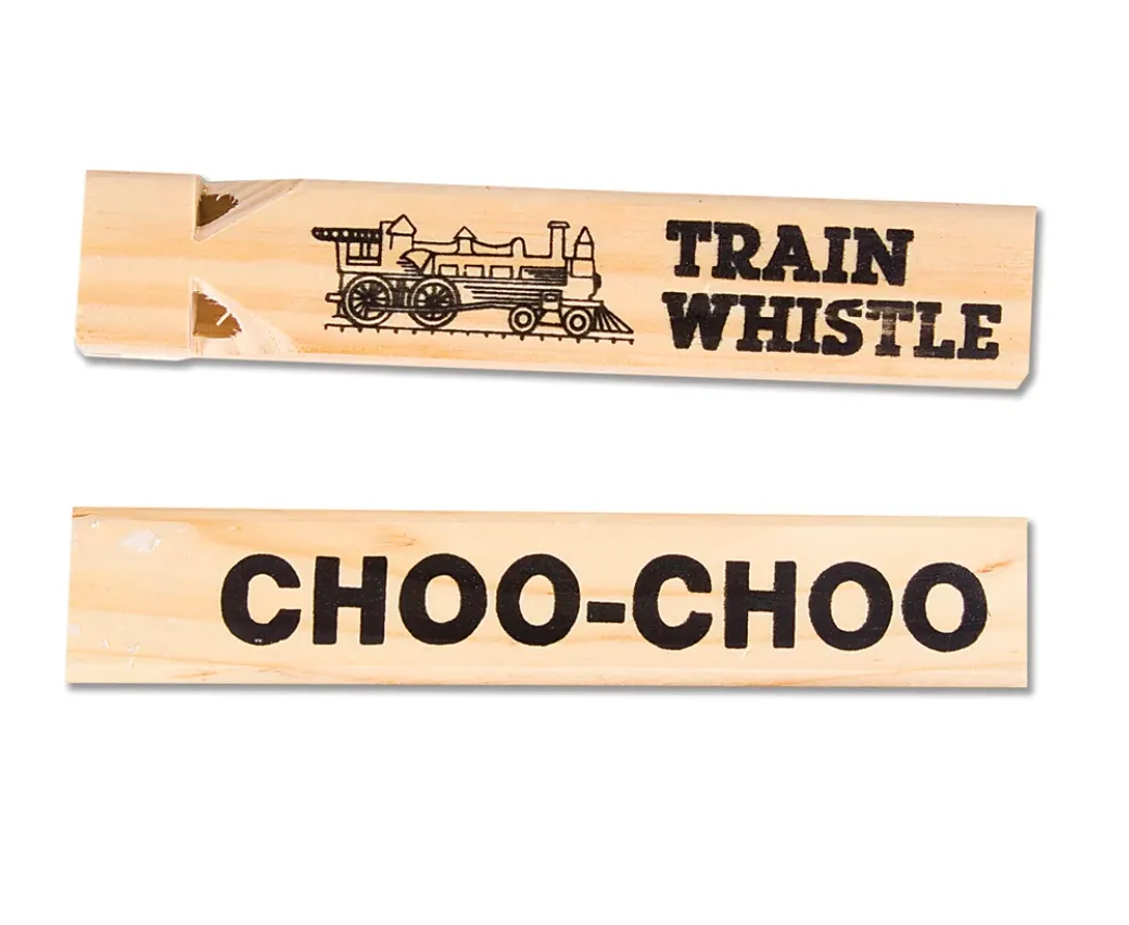 7" Wooden Train Whistle