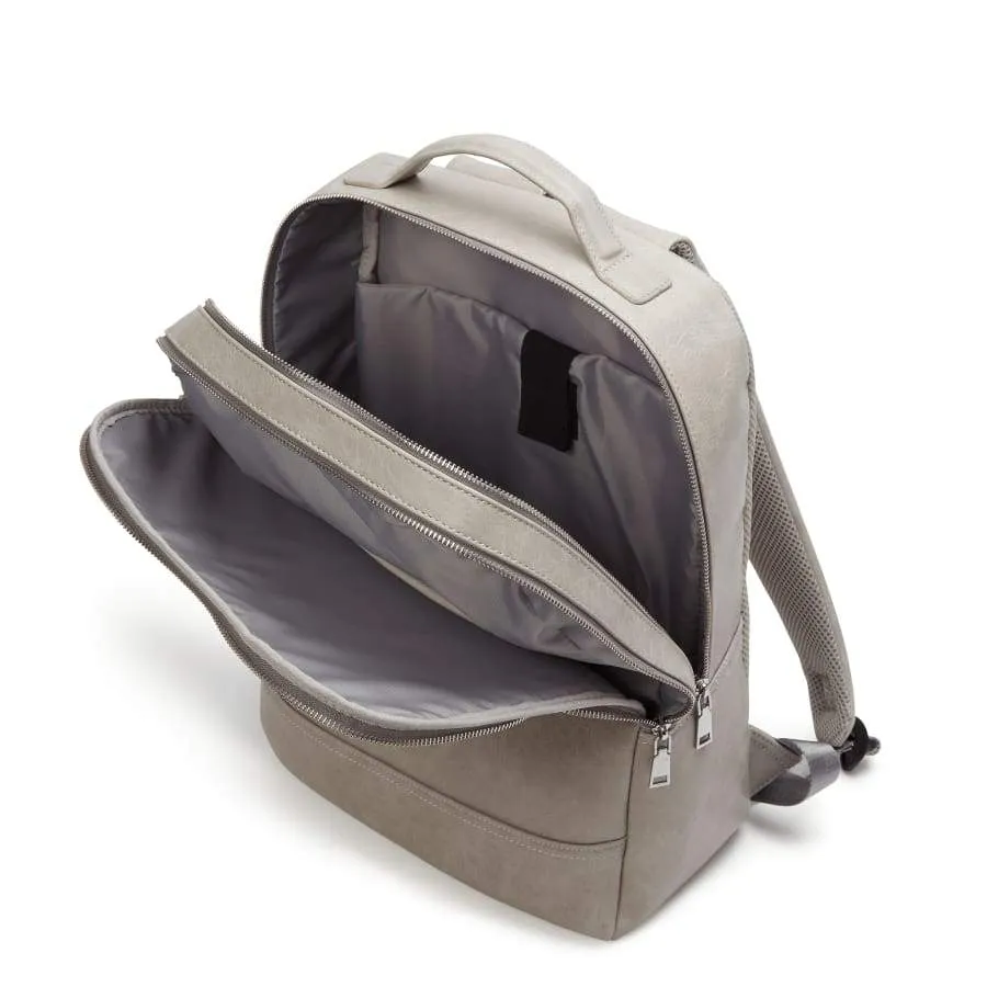 Acacia Vegan Laptop Backpack | Grey