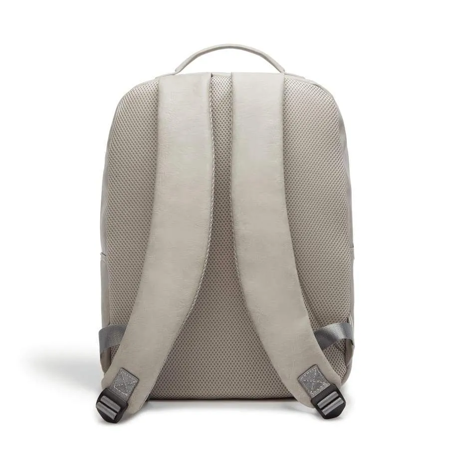 Acacia Vegan Laptop Backpack | Grey