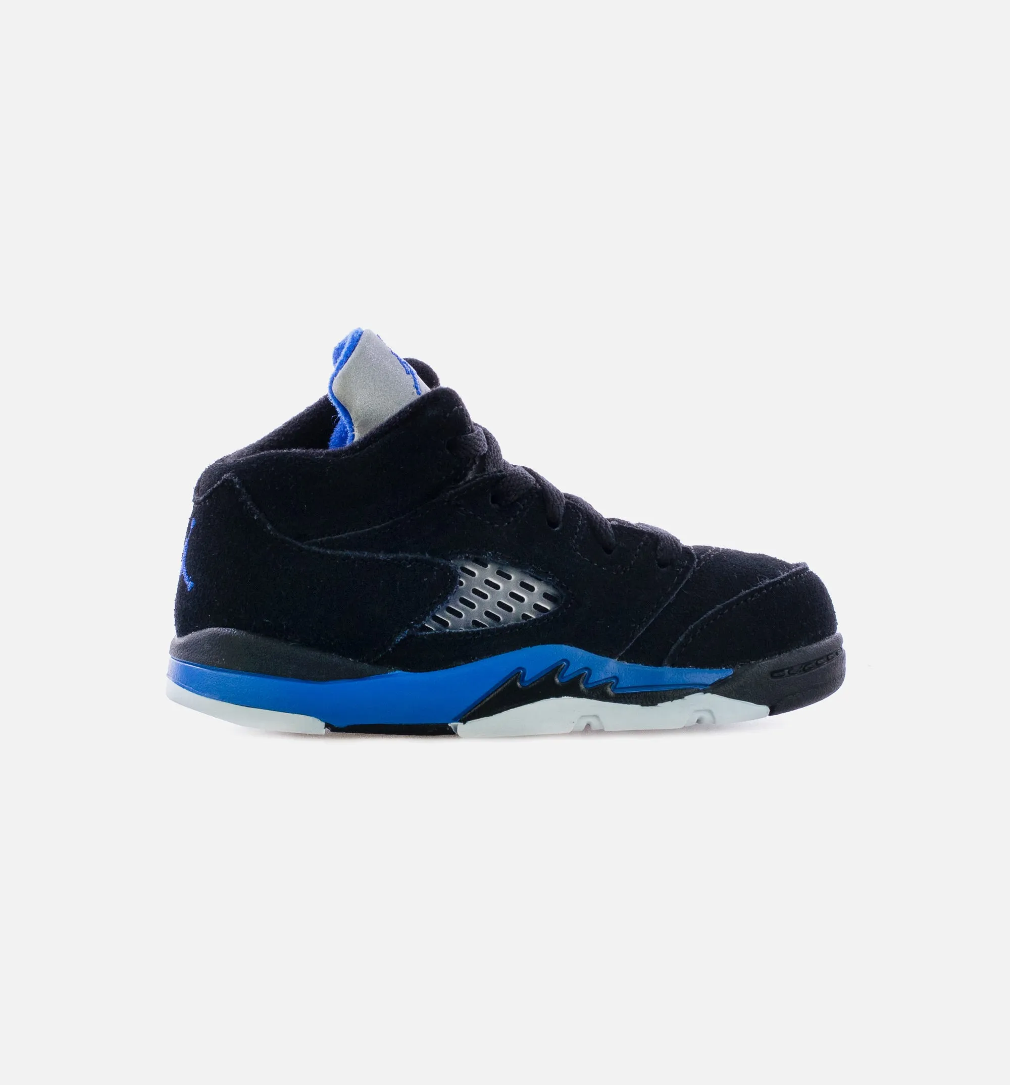 Air Jordan 5 Retro Racer Blue Infant Toddler Lifestyle Shoe - Black/Blue