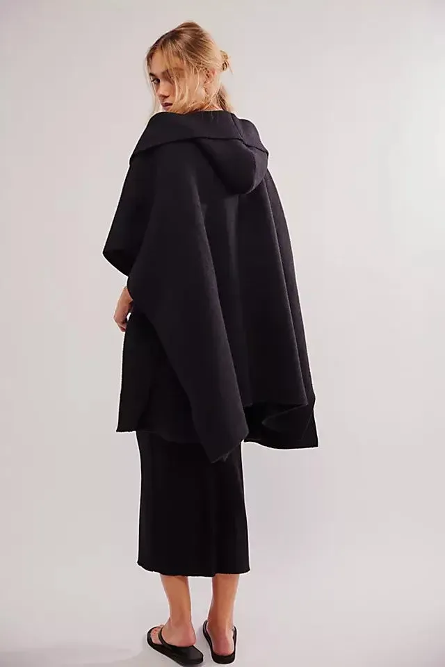 All I need cozy hooded kimono