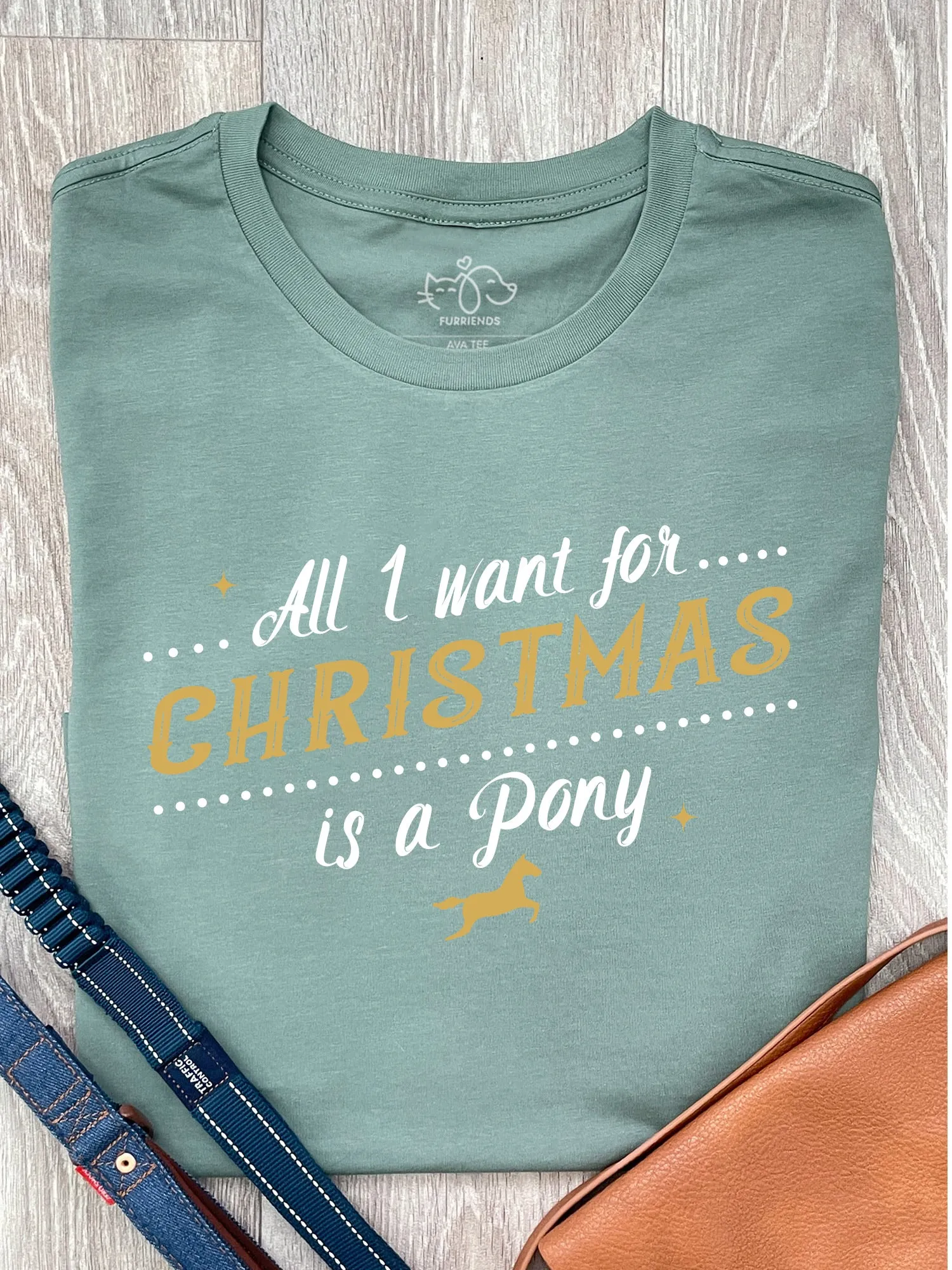 All I Want For Christmas Is A Pony Ava Women's Regular Fit Tee