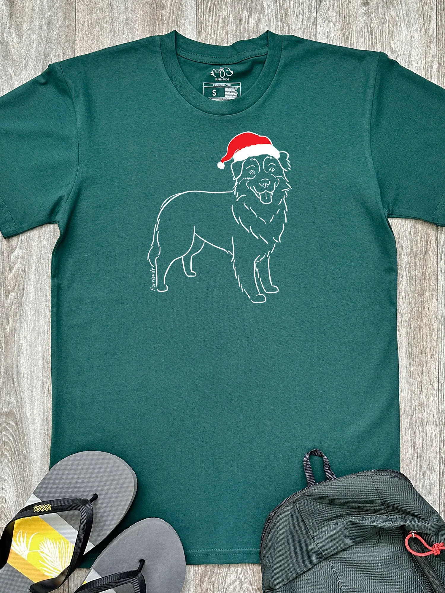 Australian Shepherd Christmas Edition Essential Unisex Tee