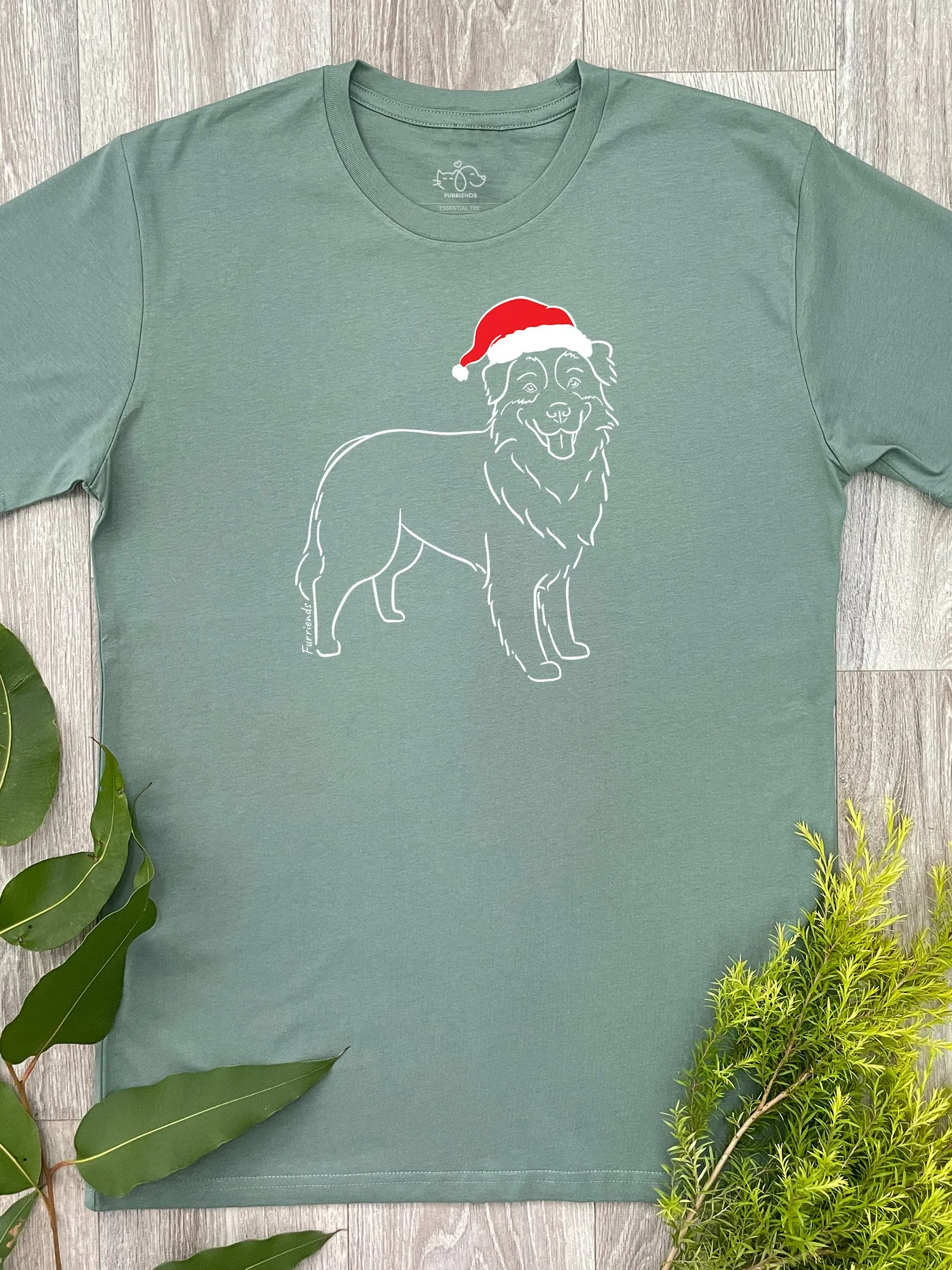 Australian Shepherd Christmas Edition Essential Unisex Tee