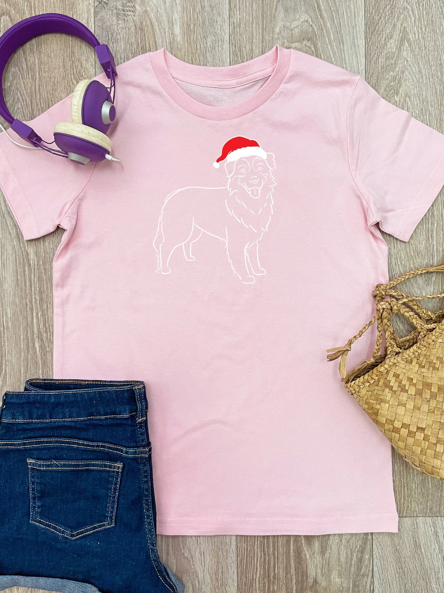 Australian Shepherd Christmas Edition Youth Tee