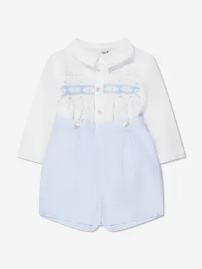 Baby Boys 2 Piece Outfit Set in Blue