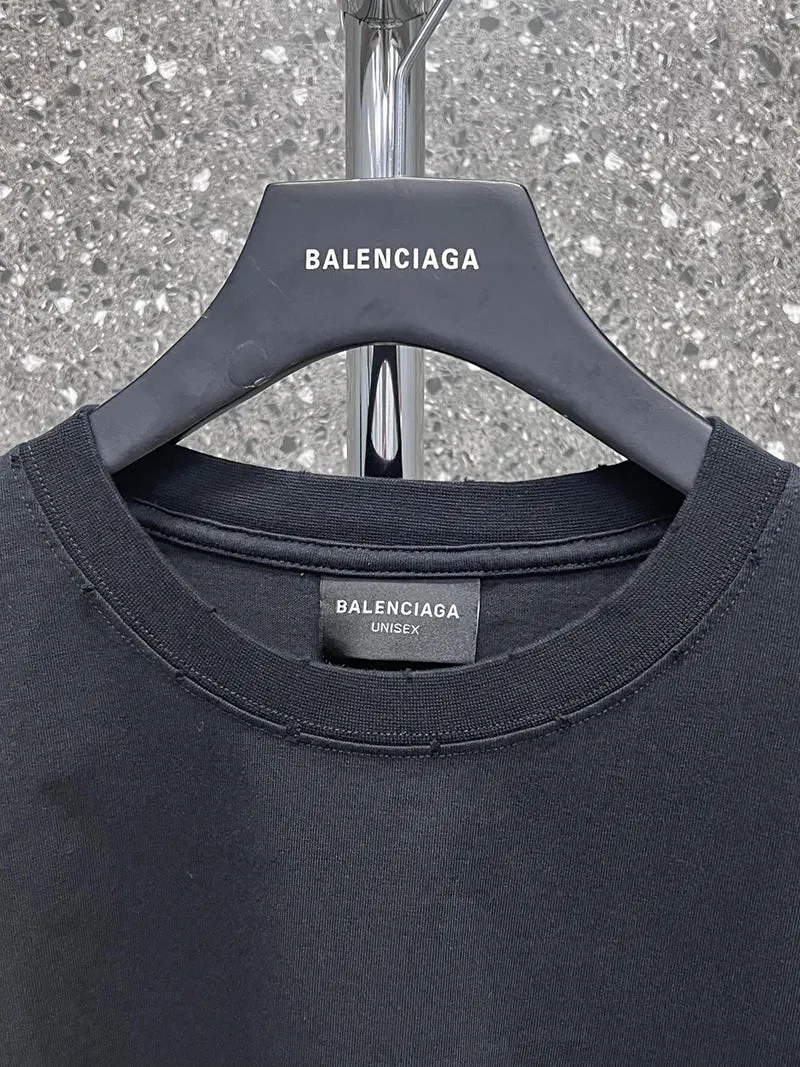 Balenciaga 360 Tubular Oversized T-shirt Black