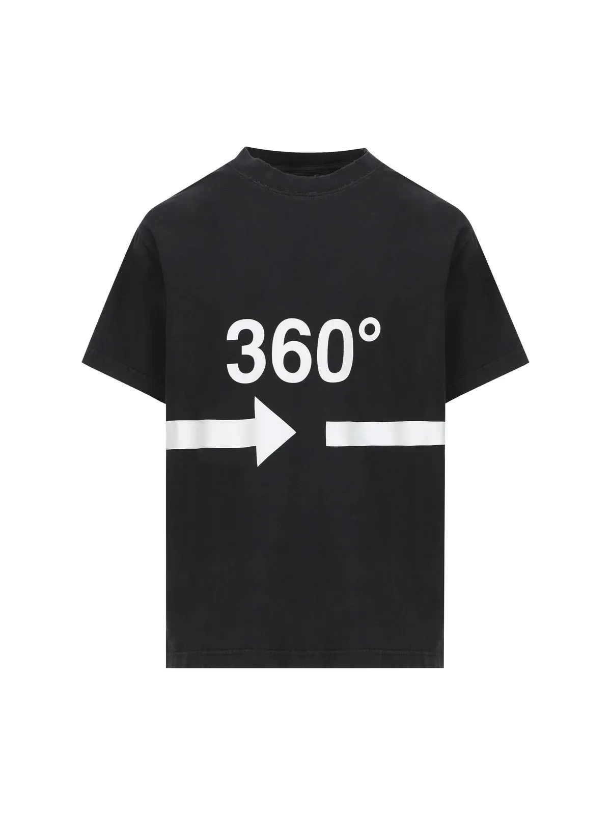 Balenciaga 360 Tubular Oversized T-shirt Black