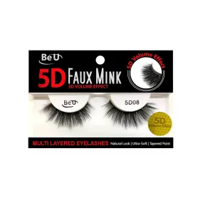 BE U | 5D Faux Mink Eyelashes 5D08