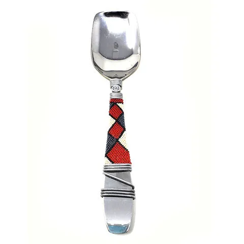 Beaded Serving Spoon 06