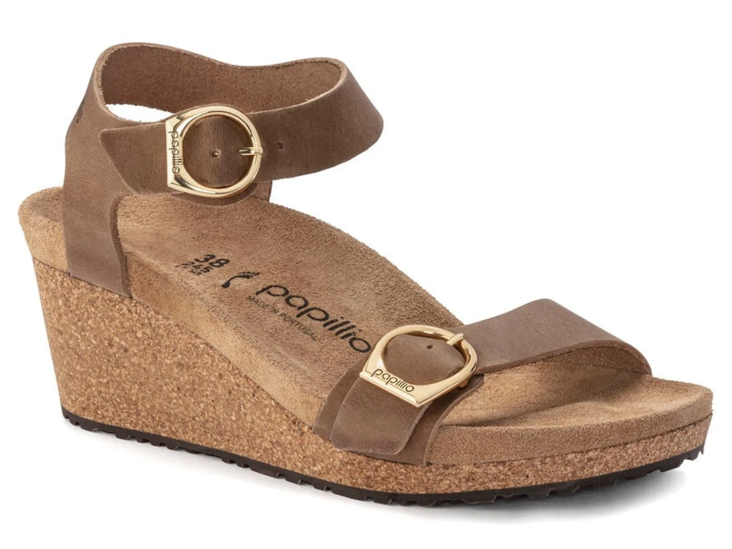 Birkenstock: Soley Ring in Cognac