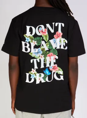 Bkys T-Shirt - Dont Blame The Drug - Black - T872