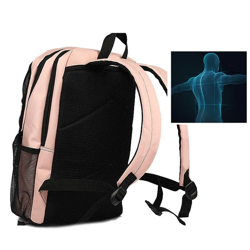 Black and Pink 20 to 35 Litre Badminton Training Sports Backpack