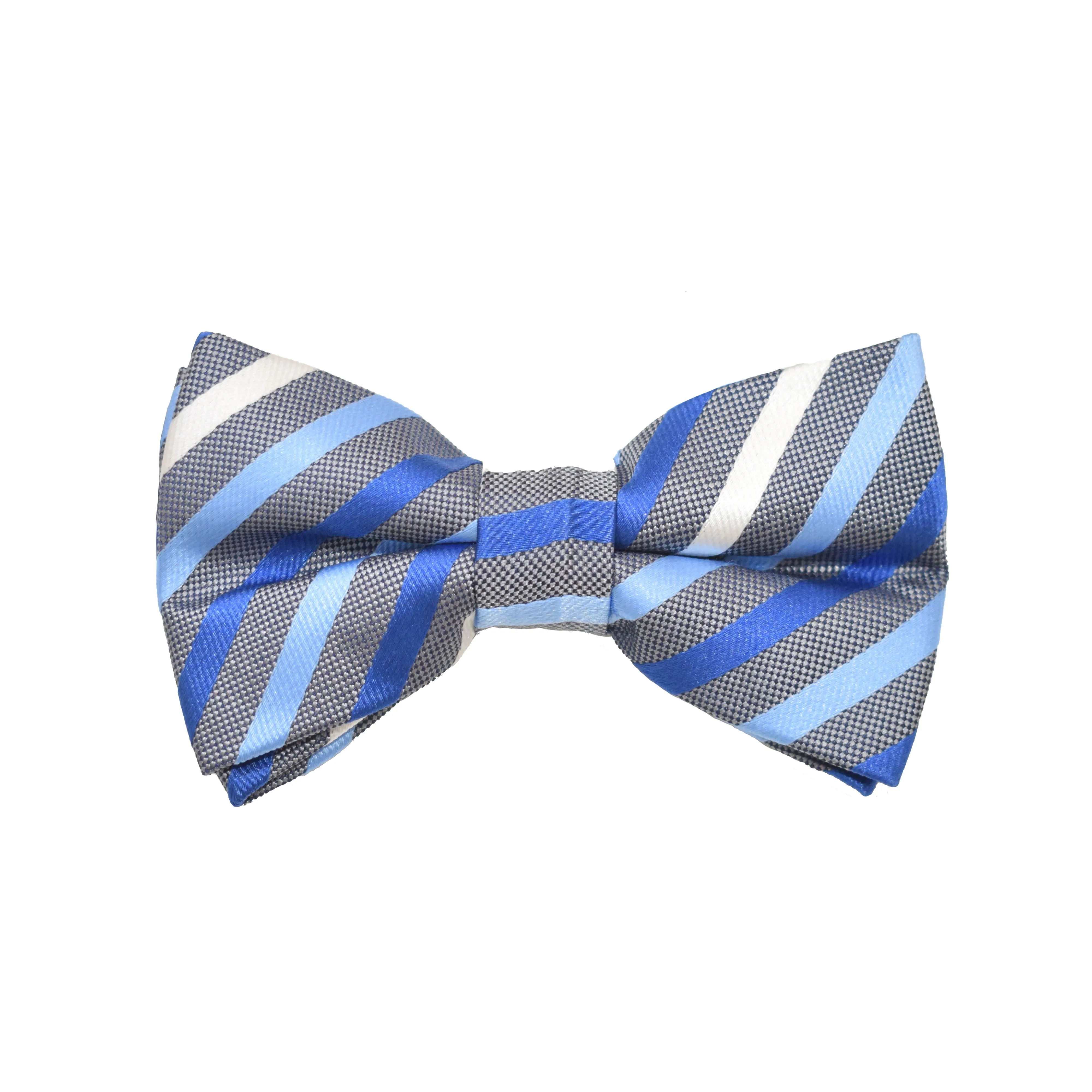 Bow Tie - Blue Multi Stripes