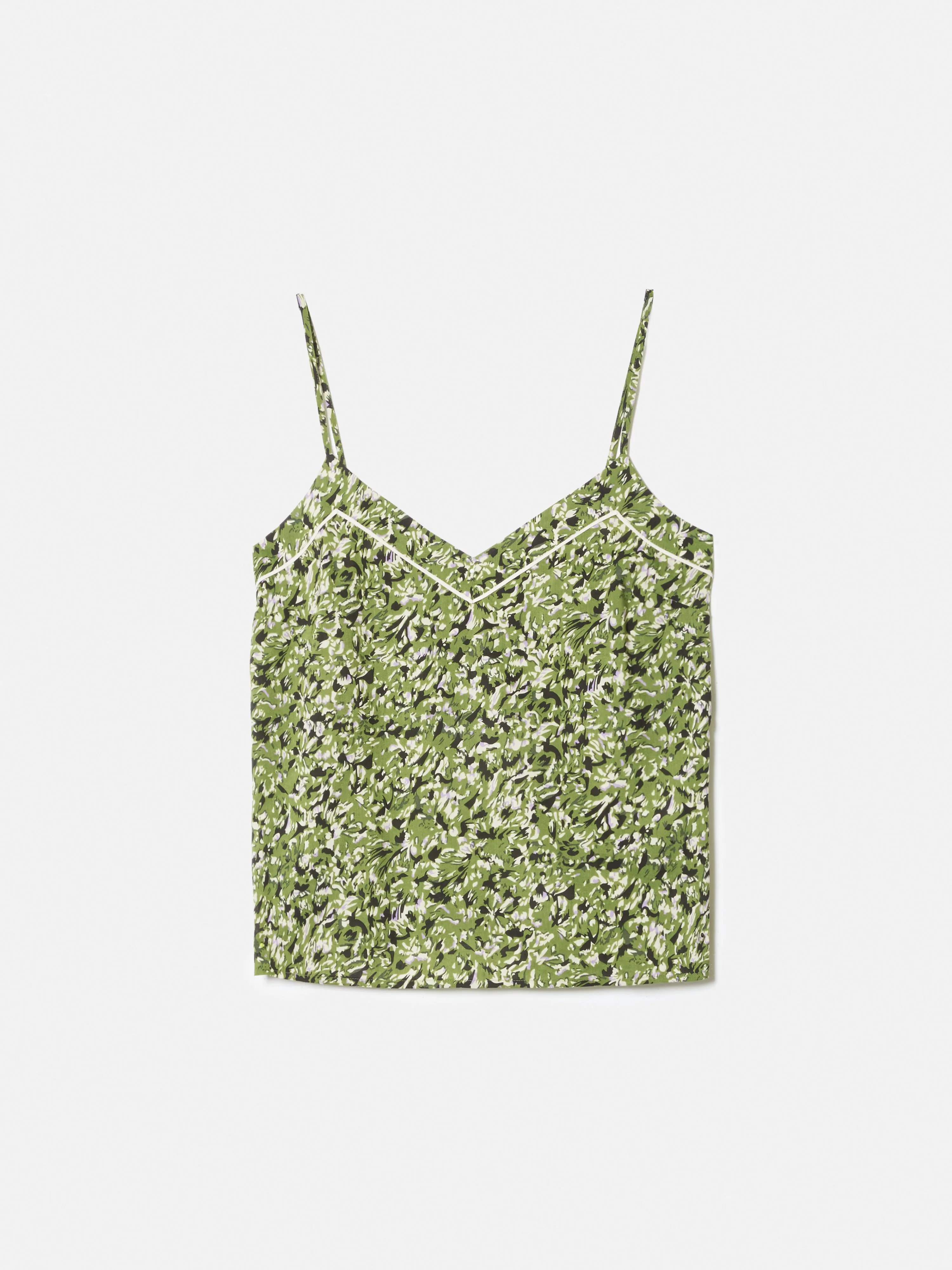 Brushwork Cami & Short | Green