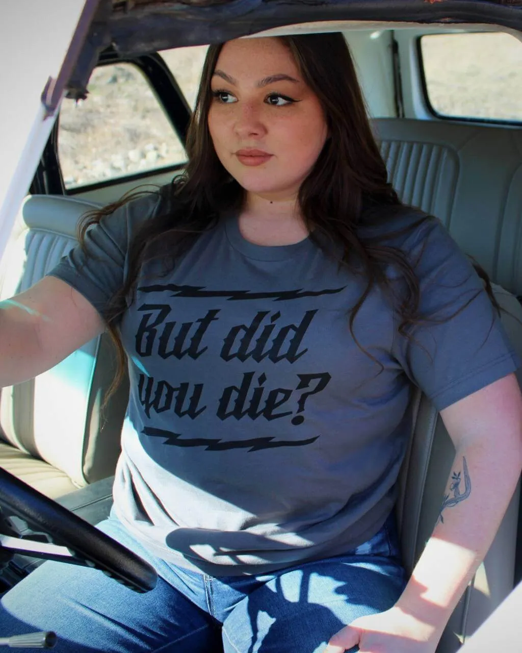 But did you Die? Unisex Tee - Asphalt