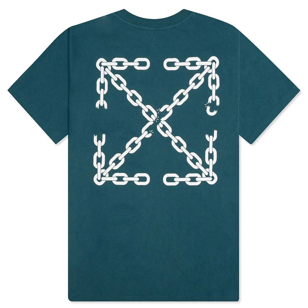 Chain ARR Slim S/S Tee - Duck Green