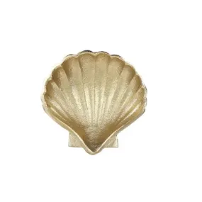 Clam Metal Trinket Dish - Gold