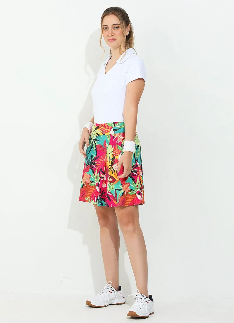 Classic Skirt / Skort (Orchids) 19"