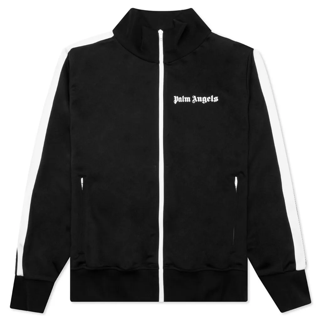 Classic Track Jacket - Black/White