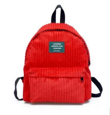 Corduroy Simple Everyday 20 Litre Backpack