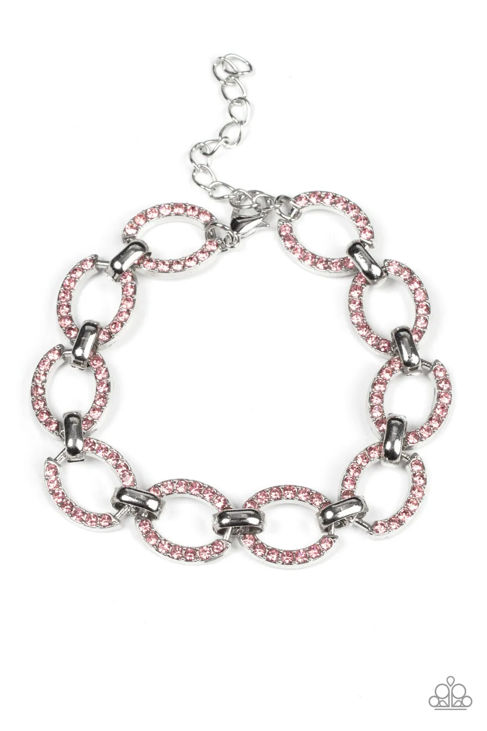 Date Night Debonair - Pink Bracelet