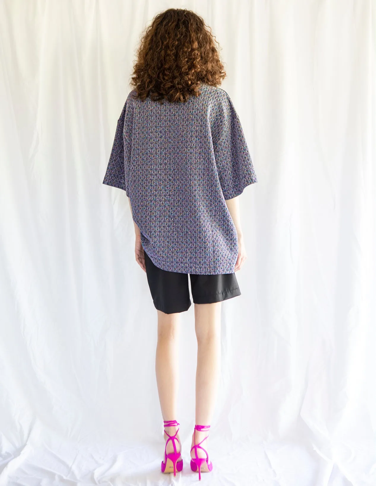 Diamond Knit Oversized Tshirt