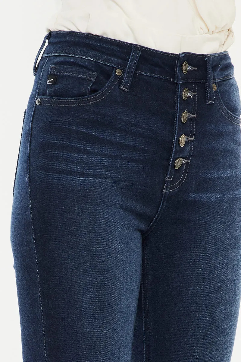 Dixie Ultra High Rise Flare Jeans (Petite)