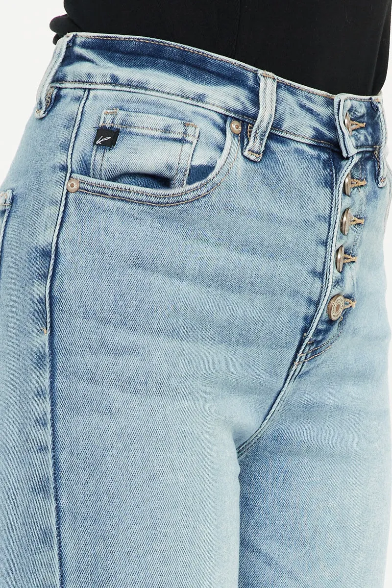 Dixie Ultra High Rise Flare Jeans (Petite)