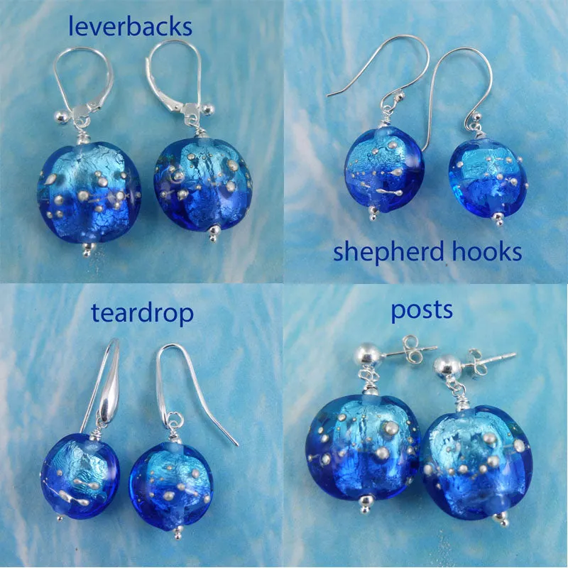 fading sky earrings