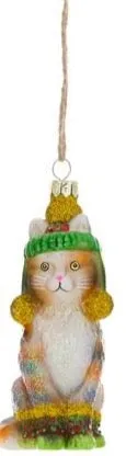  Festive Kitty  Ornament