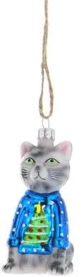  Festive Kitty  Ornament