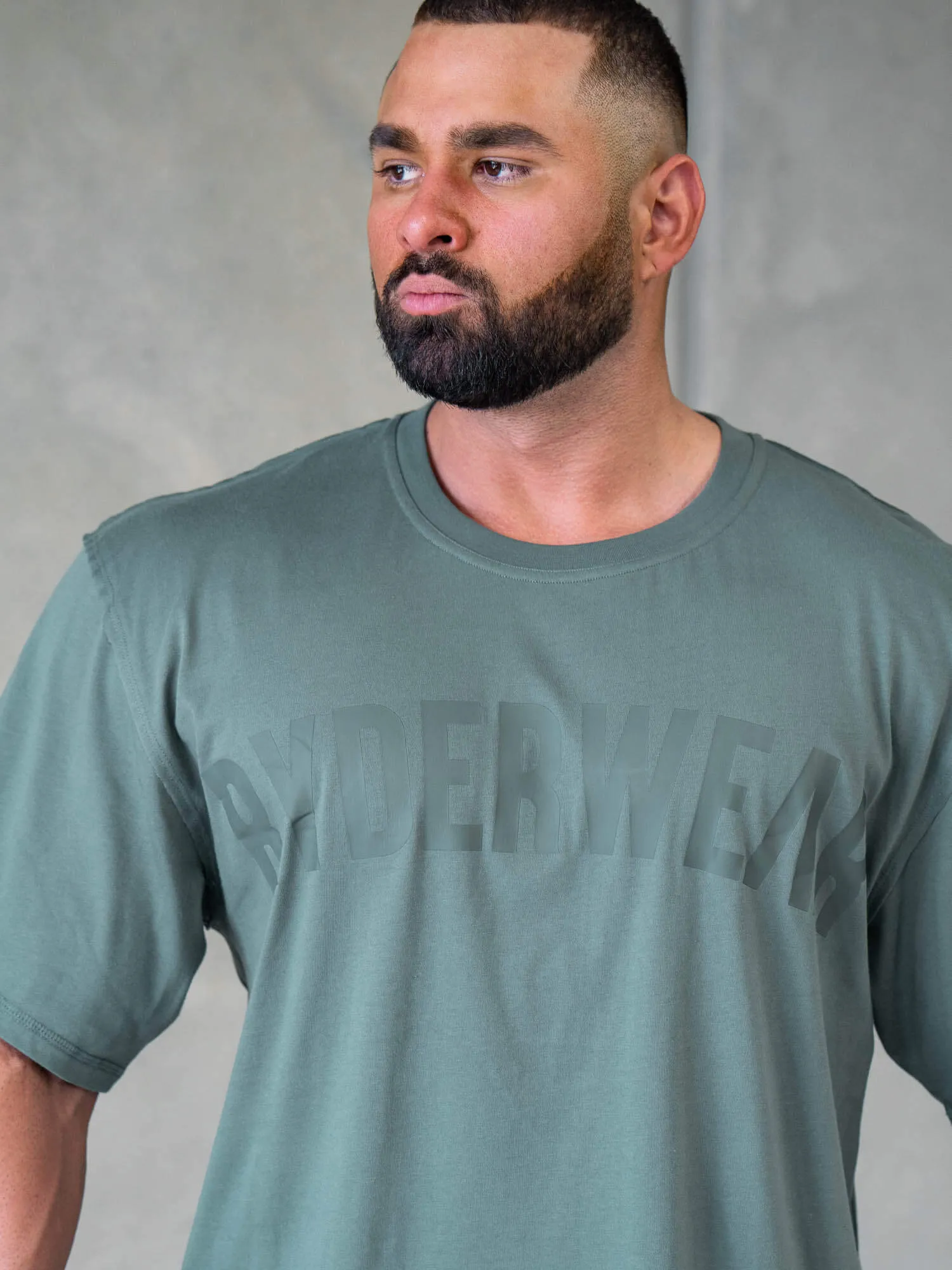 Force Oversized T-Shirt - Fern Green