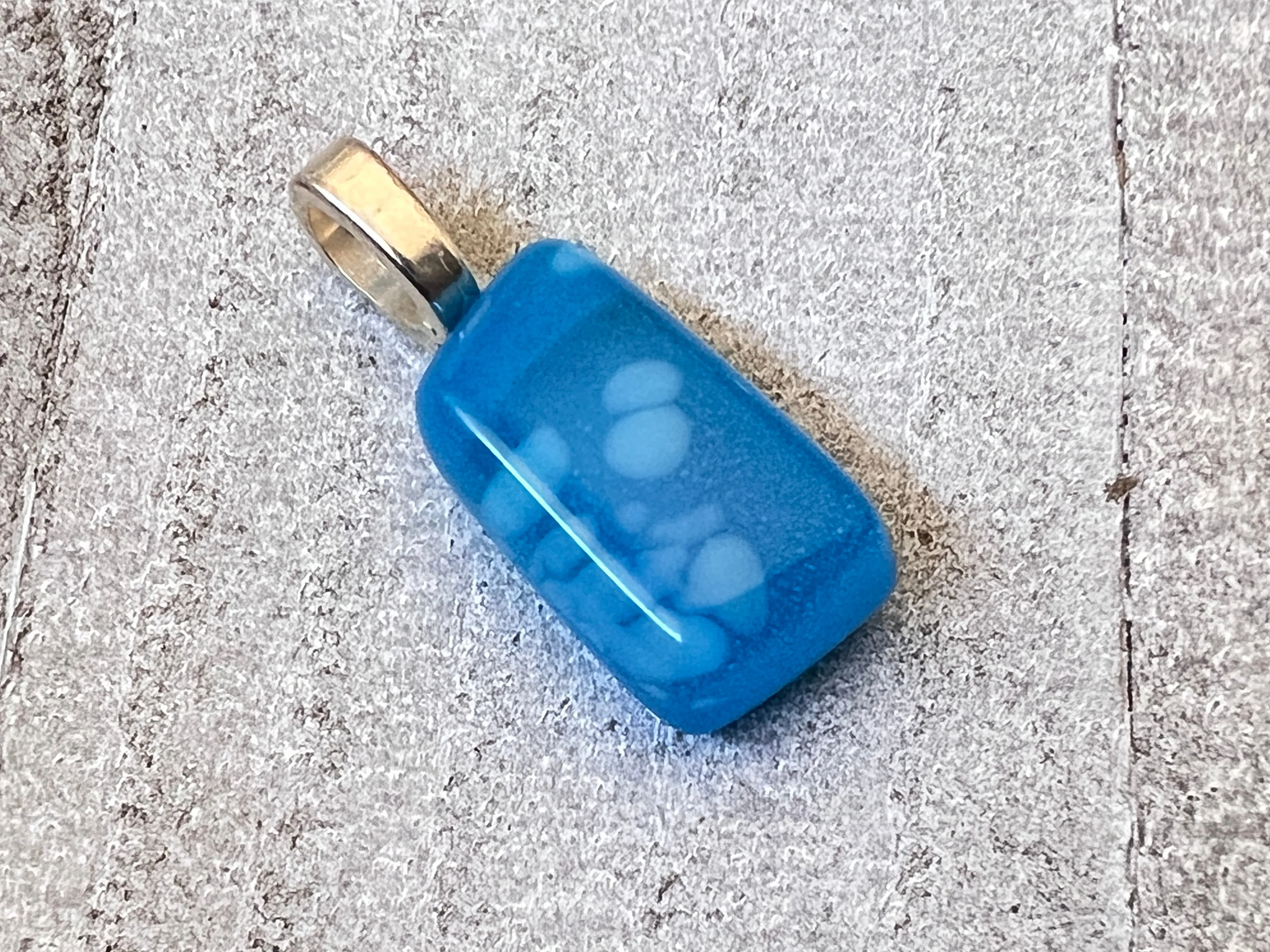 Fused Glass Mini~Blue