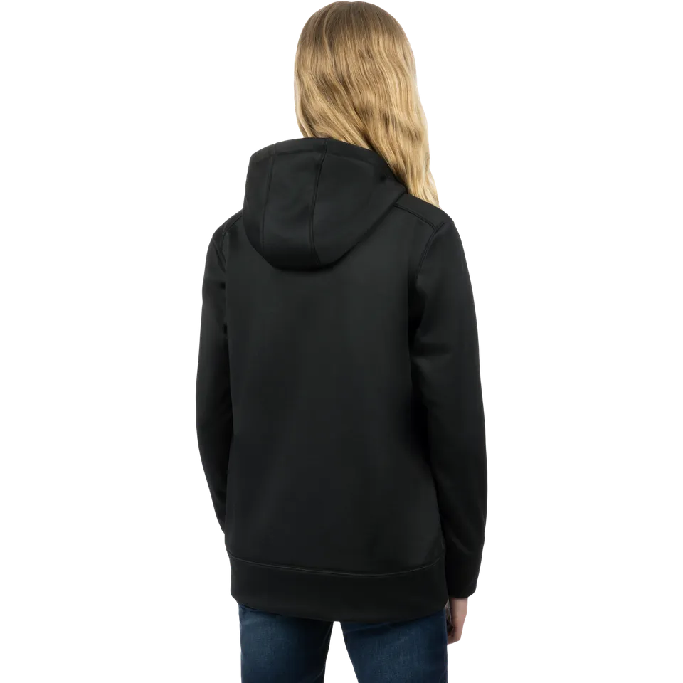 FXR Youth Podium Tech Pullover Fleece Black/Nightclub