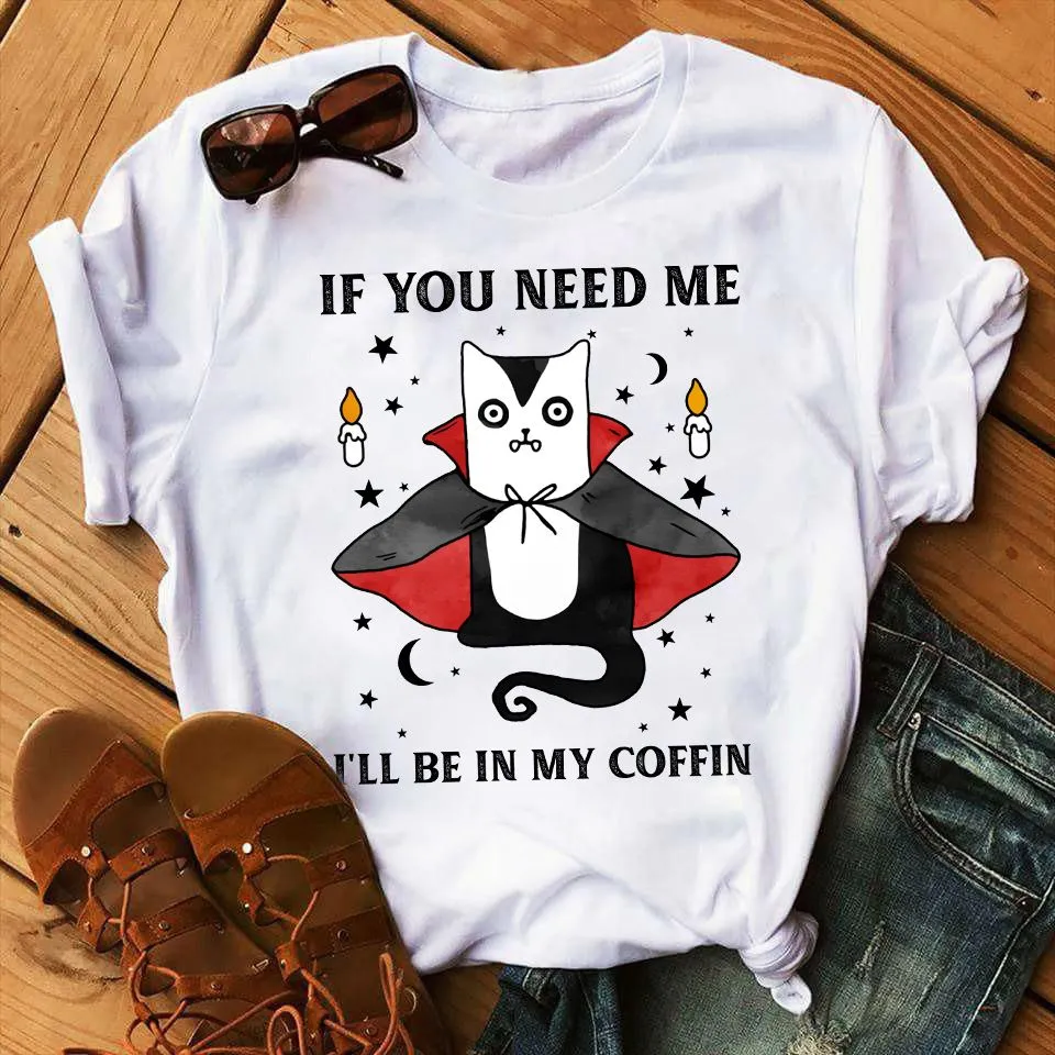 Gearhuman 2D If You Need Me I'll Be In My Coffin Tshirt