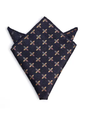 Geometric Flower Pocket Square