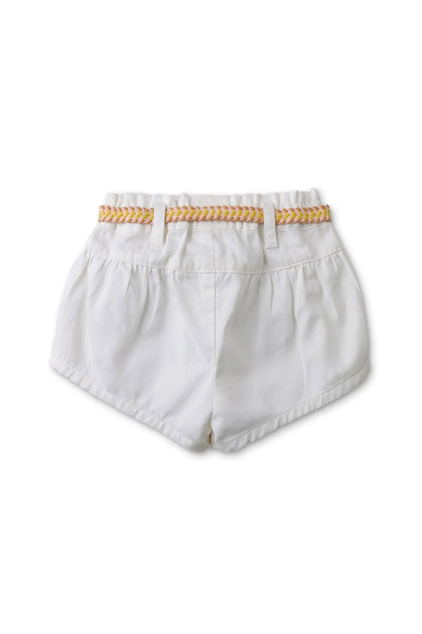 Gingersnaps Paper Bag Shorts with Belt