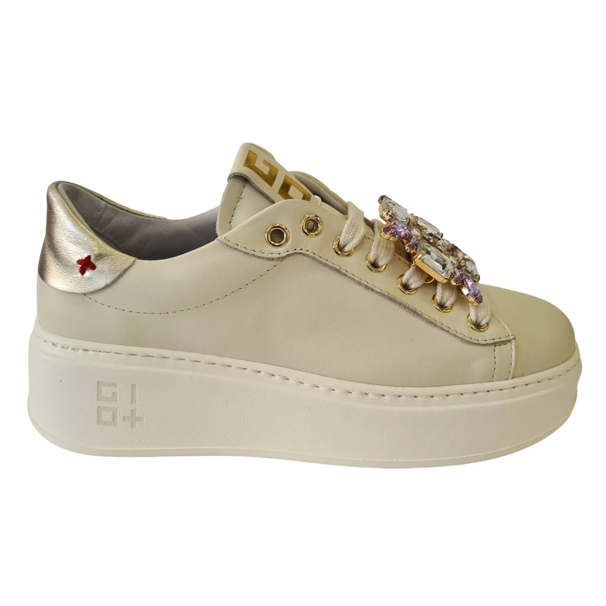 Gio  Sneakers Beige Donna Rif.12