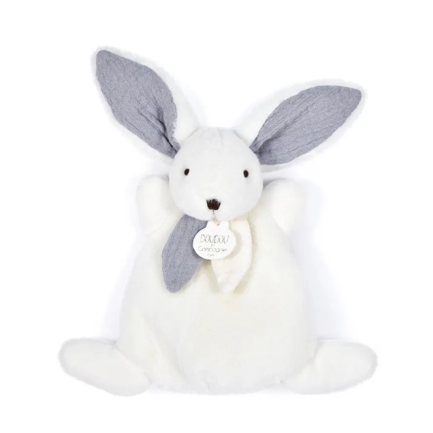 Happy Doudou: Grey and White Rabbit