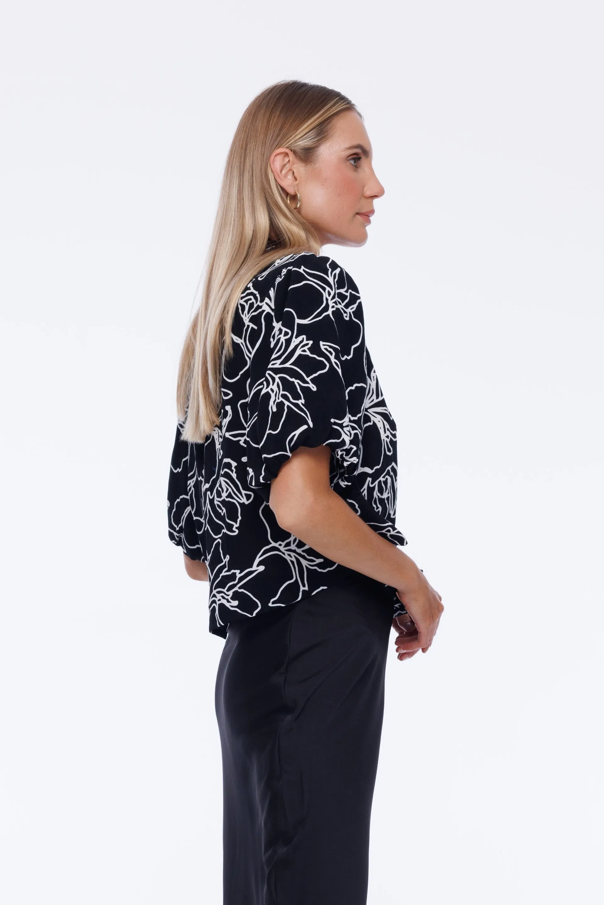 Honeycomb Shirt - Exclusive Black/White Print